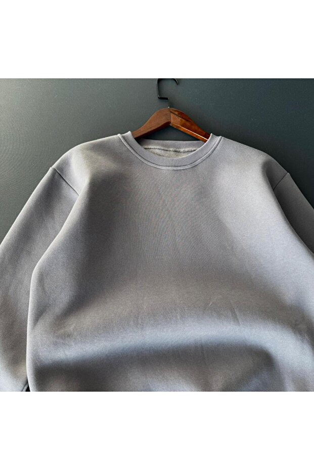 سترة بياقة دائرية بثلاثة خيوط - 2