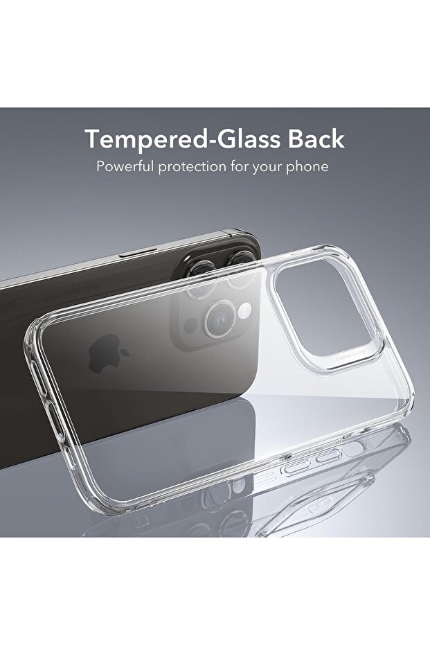 غطاء حماية شفاف من الثلج لهاتف آيفون 15 برو ماكس - 6