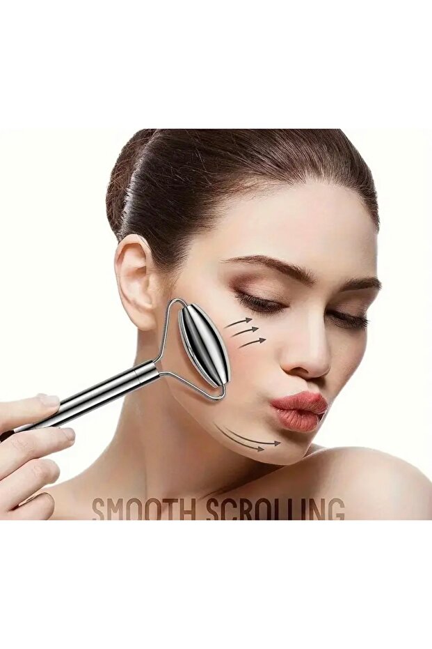Çelik Gua Sha, Roller (2 parça) - 3