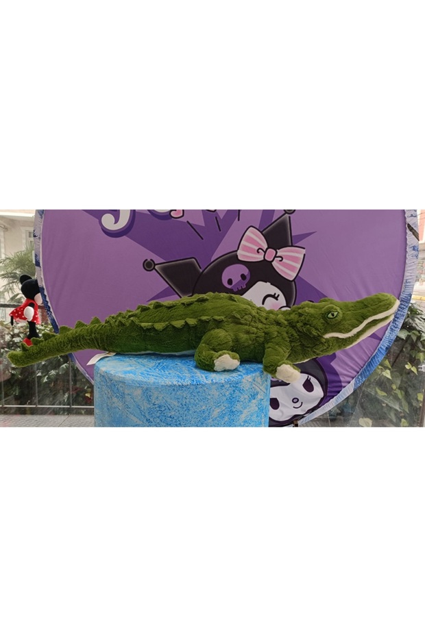 YUMUŞACIK DEV PELUŞ TİMSAH 120 CM - 1