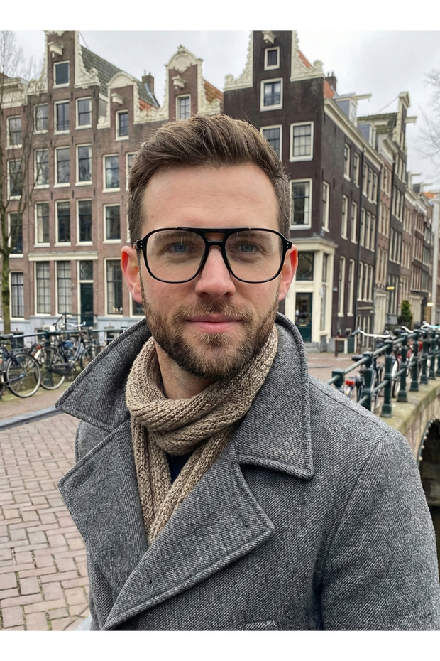 SİYAH MAVİ IŞIK KORUMALI TREND MODEL - 4