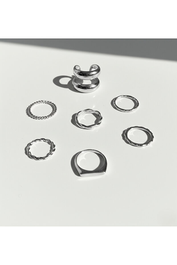 7-Piece Basic Ring and Joint Ring Set - 1