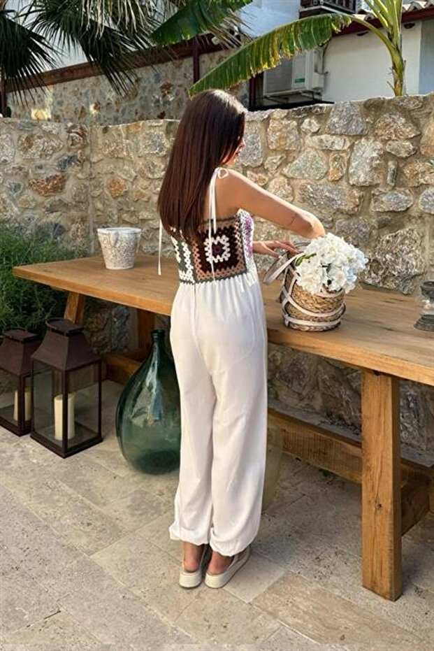 Jasmin Süzüneli Keten Tulum 1280-08 - 7