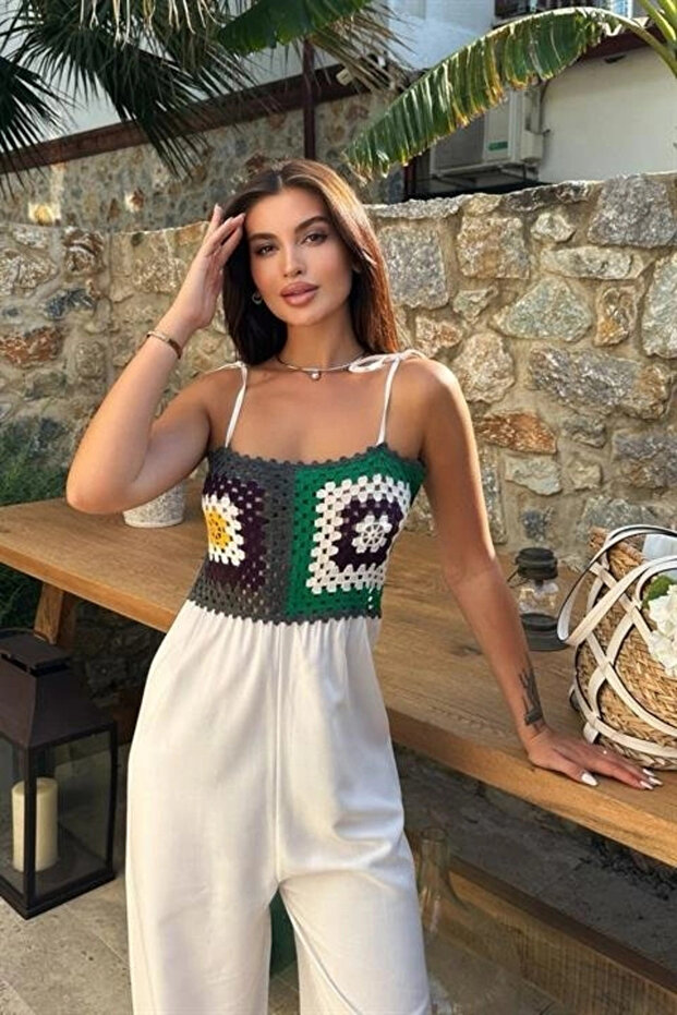 Jasmin Süzüneli Keten Tulum 1280-08 - 3