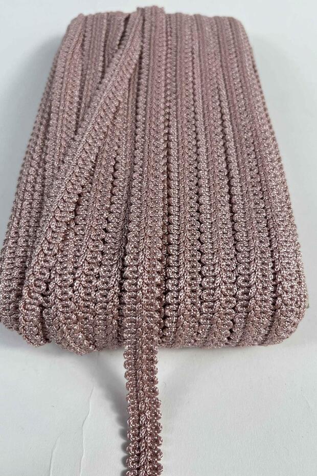 Dark Powder Stitched Ram Horn Ribbon – Decorative Edge Trim and Handicraft Accessory (3 Meters)