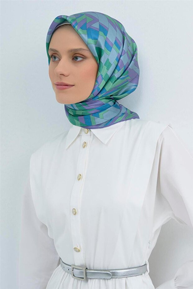 وشاح من الحرير الخالص 9507D 57