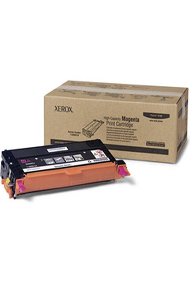 data-ej6 113R00724 فيشر 6180-6180MFP حبر أحمر ماجنتا عالي السعة 6.000 صفحة