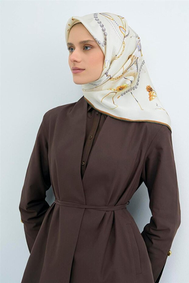 وشاح من الحرير الخالص 9527D 84