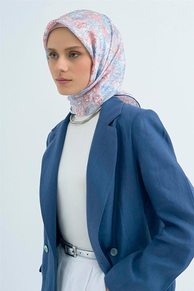 وشاح من الحرير الخالص 9508D 09