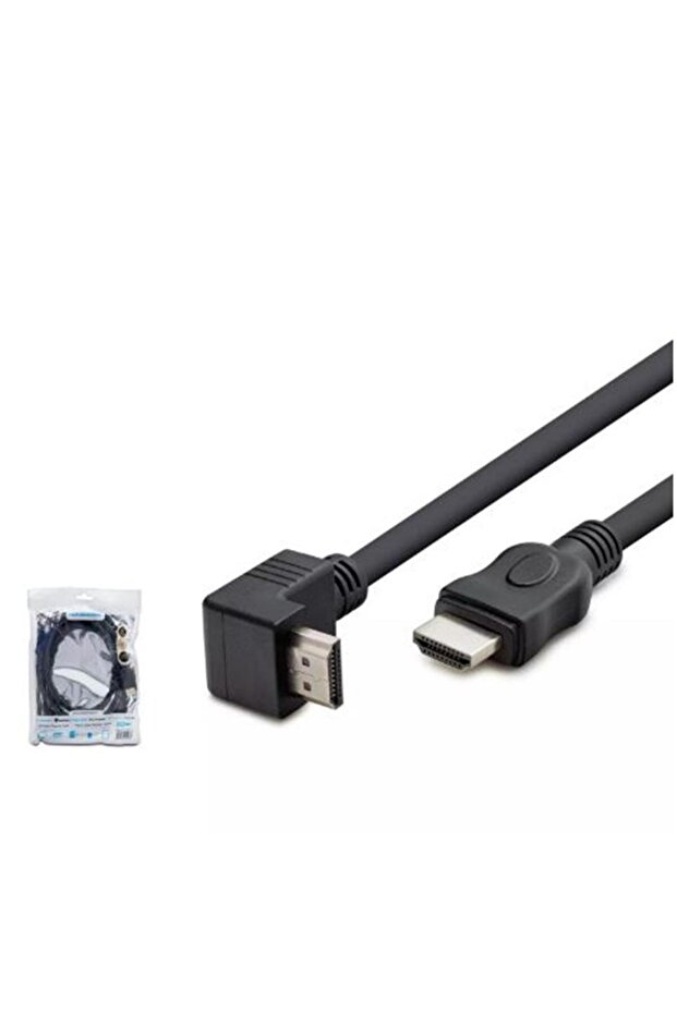 كابل هادرون data-m159 Hdx2016 Hdmi من نوع Pvc L بطول 1.5 متر أسود