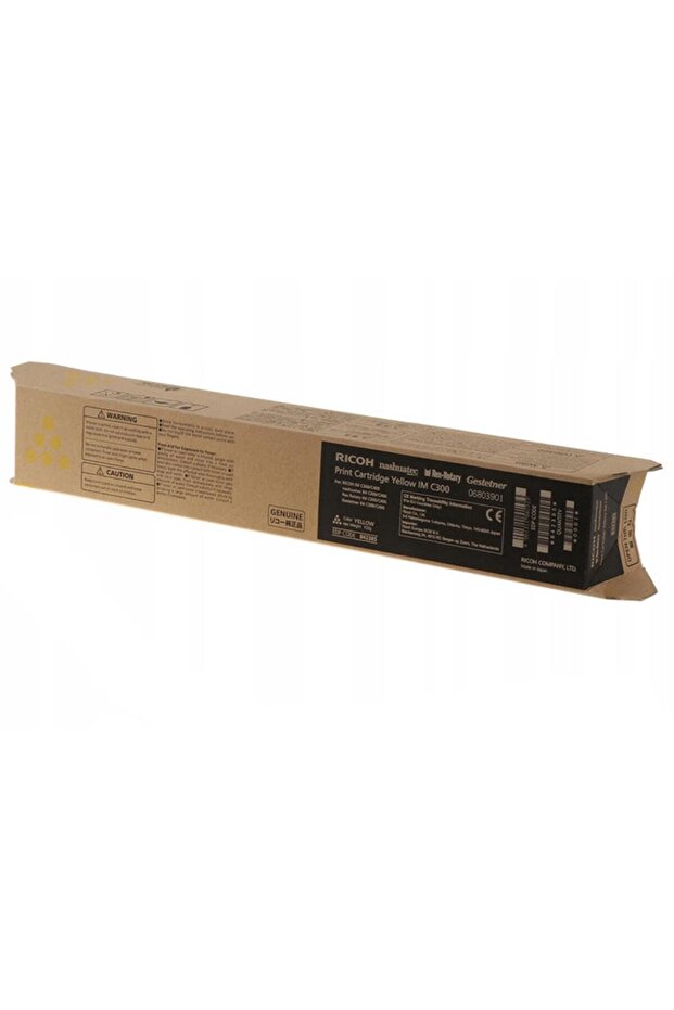 Data-P321 Im C300 Yellow Original Copier Toner Im C300-300F 6,000 Pages Gr-C4