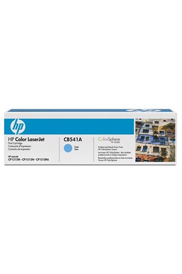 حبر HP 125A سماوي أزرق بسعة 1400 صفحة CB541A