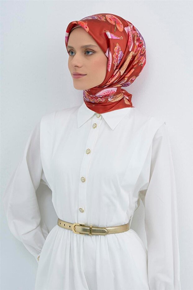 وشاح من الحرير الخالص 9532D 35