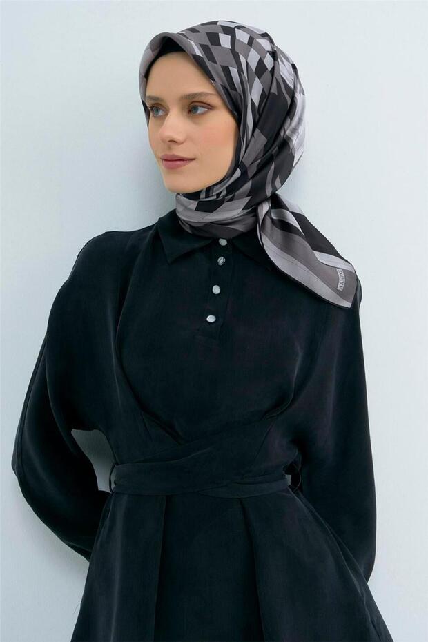 وشاح من الحرير الخالص 9507D 86