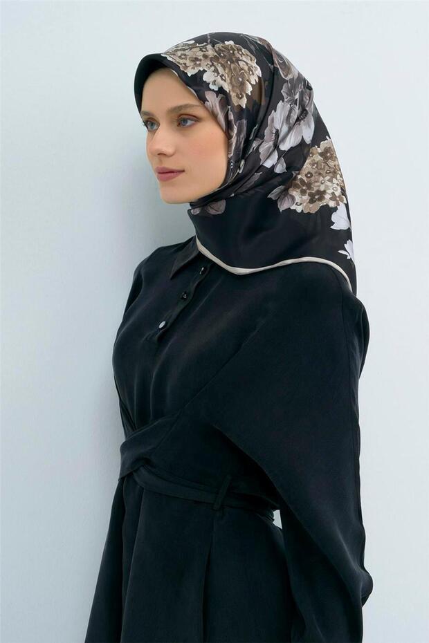 وشاح من الحرير الخالص 9520D 01