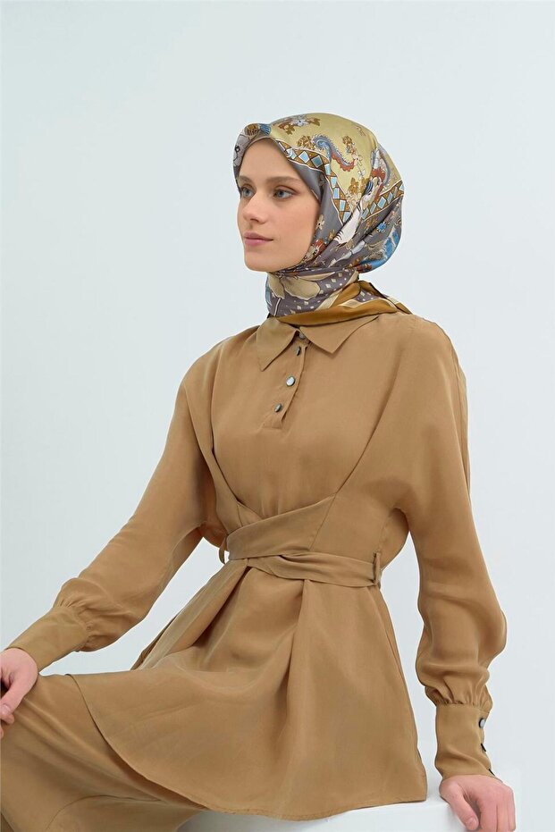 وشاح من الحرير الخالص 9535D 32