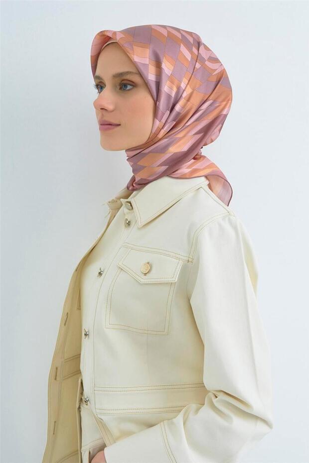 وشاح من الحرير الخالص 9507D 01