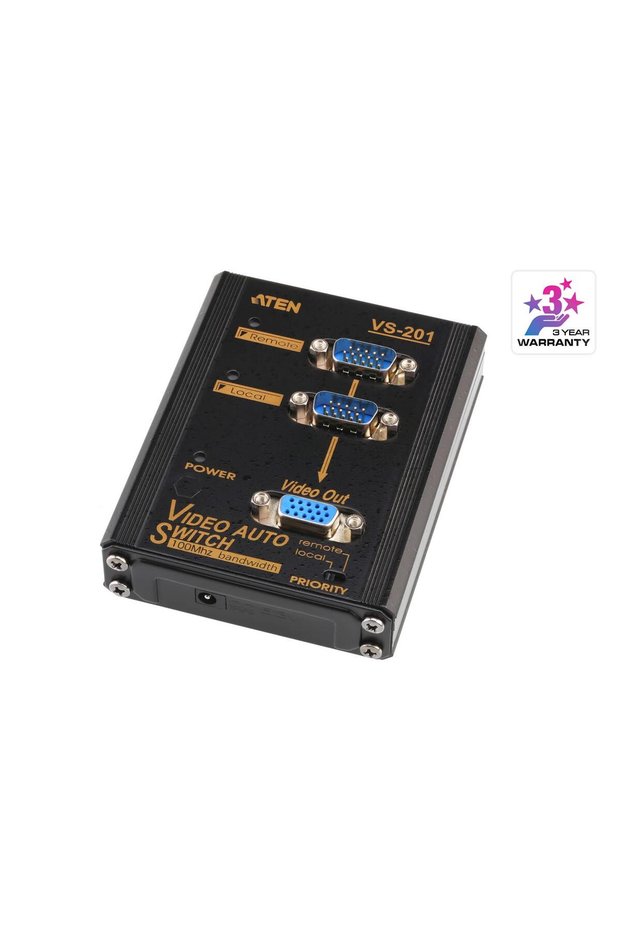ATEN VS-201 2 PORT VGA VIDEO SWITCH