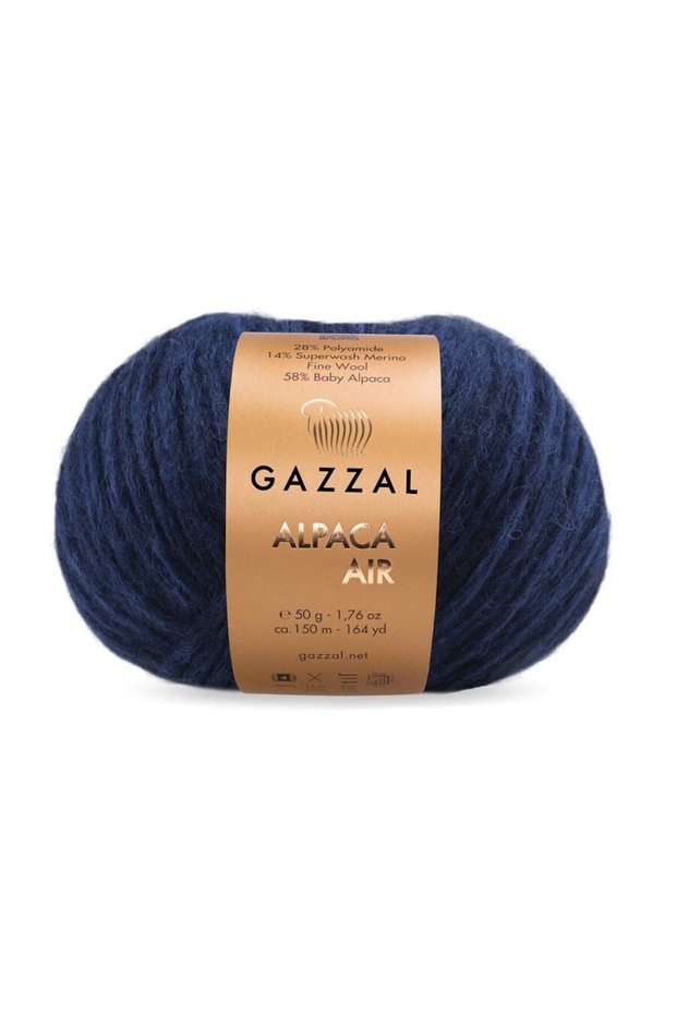 Alpaca Air %58 Baby Alpaca %14 Merino %28 Polyamide – 50 g 150 m Knitting Yarn-105-1 Piece