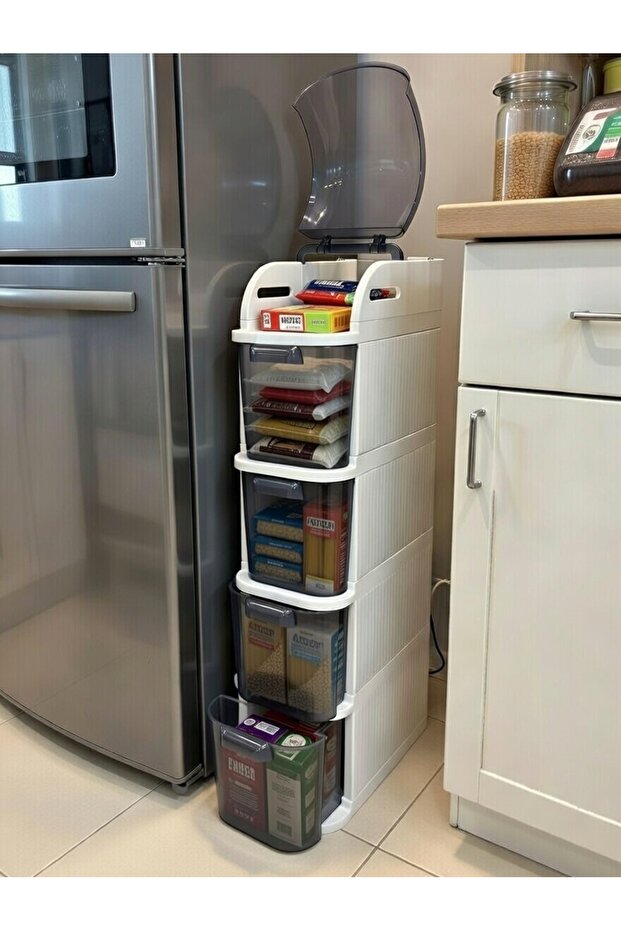 PROSLİM 4 KATLI ÇEKMECELİ ORGANİZER DOLAP - 3