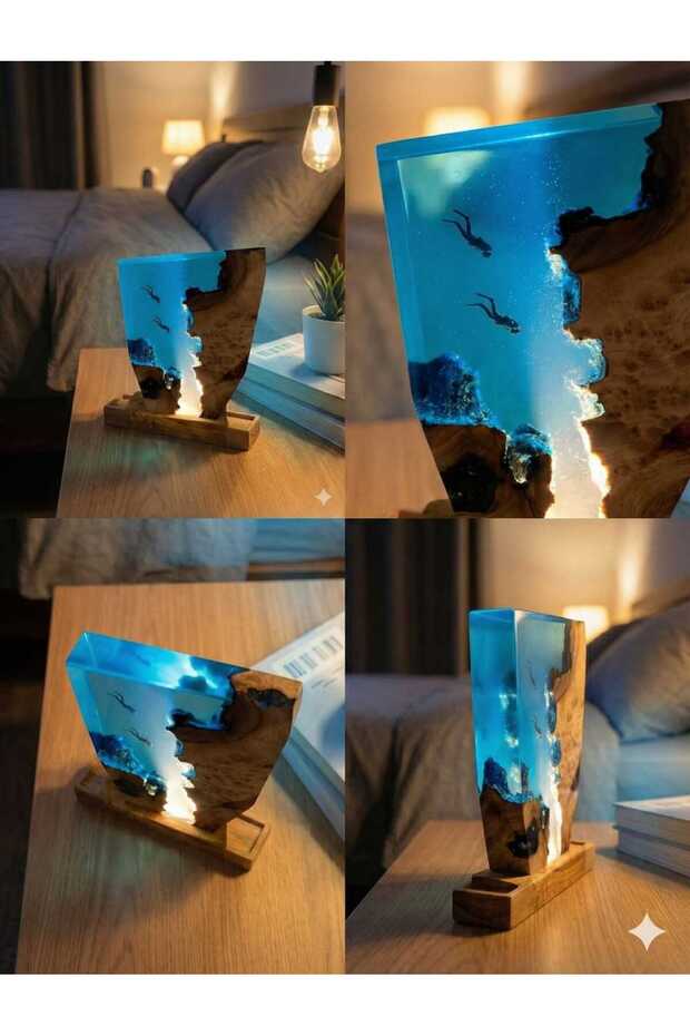 Epoksi gece Lambası - 4