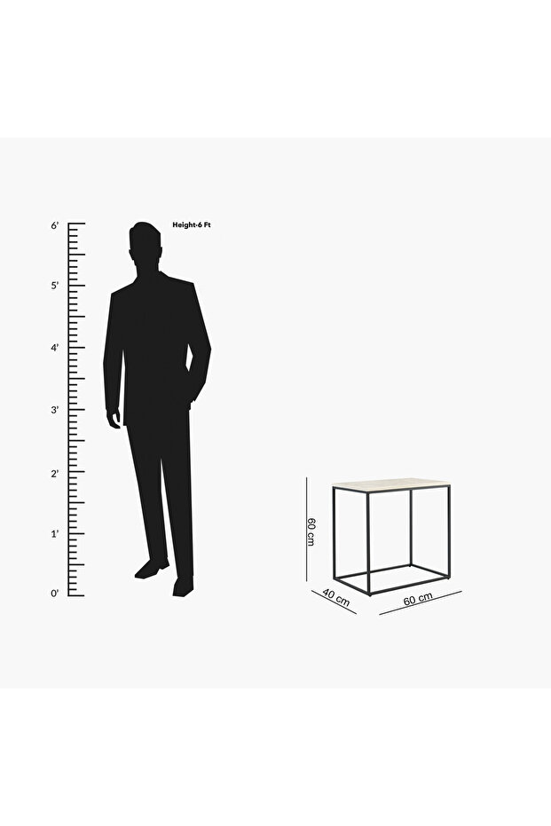 Tory Urban Rectangle End Table - 8