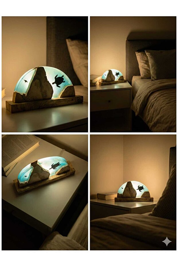 epoksi gece lambası - 2