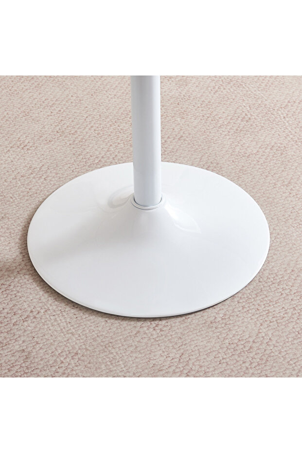 طاولة جانبية مستديرة من الحجر المتكلس من إلفيس إن إكس تي - 3