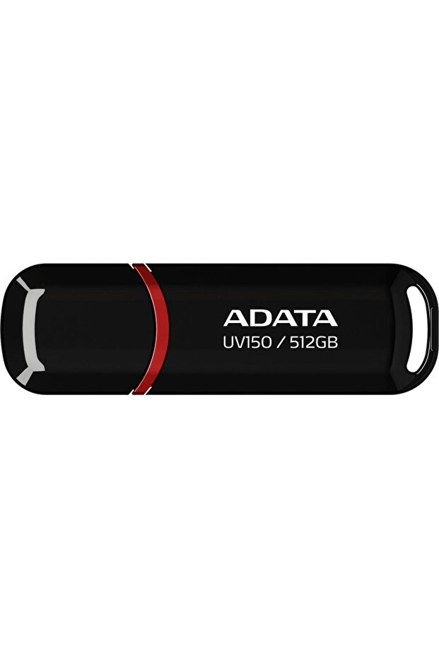 ذاكرة فلاش Adata data-u34 UV150-512GB USB3.2 Gen1 باللون الأسود