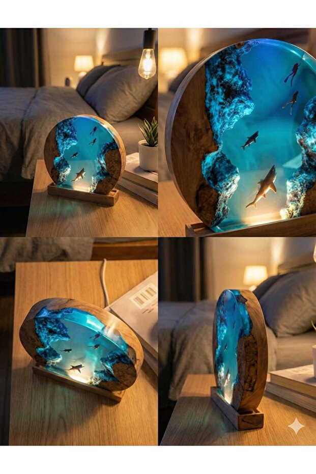 Epoksi gece Lambası - 3