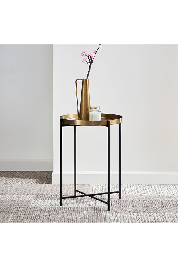 طاولة قابلة للطي من النحاس الأصفر من كافون ماساي - 1