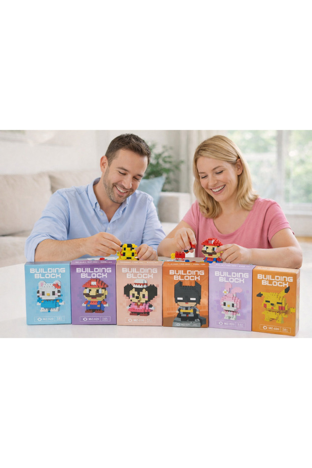 BRİCKS YAPI OYUNU 6 FARKLI KUTU - 3