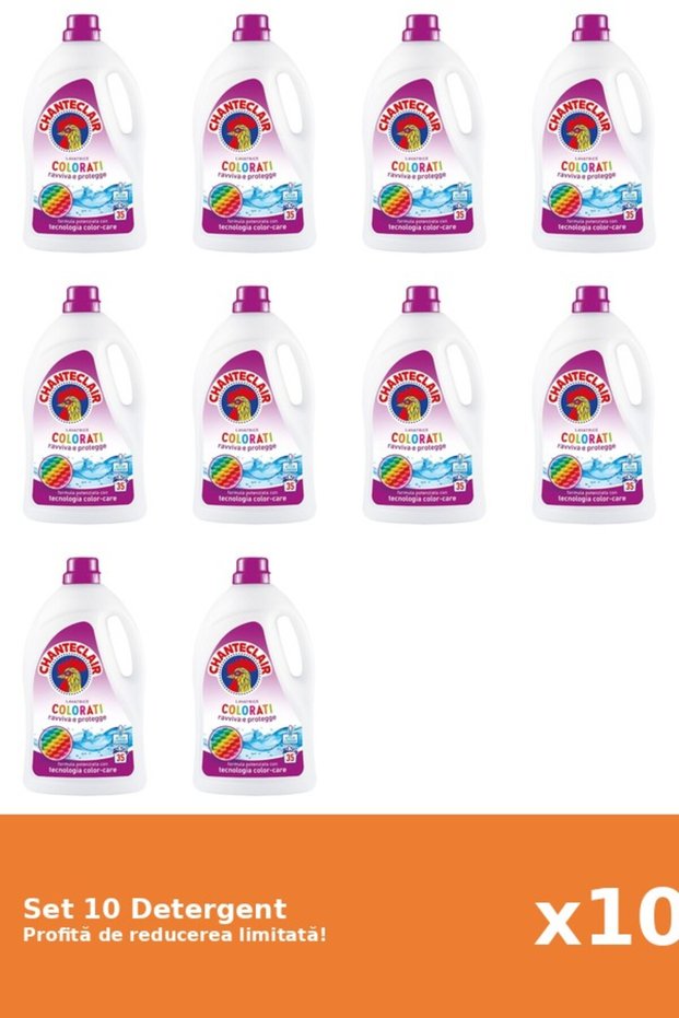 Set 10 Detergent Color, 1575 ml