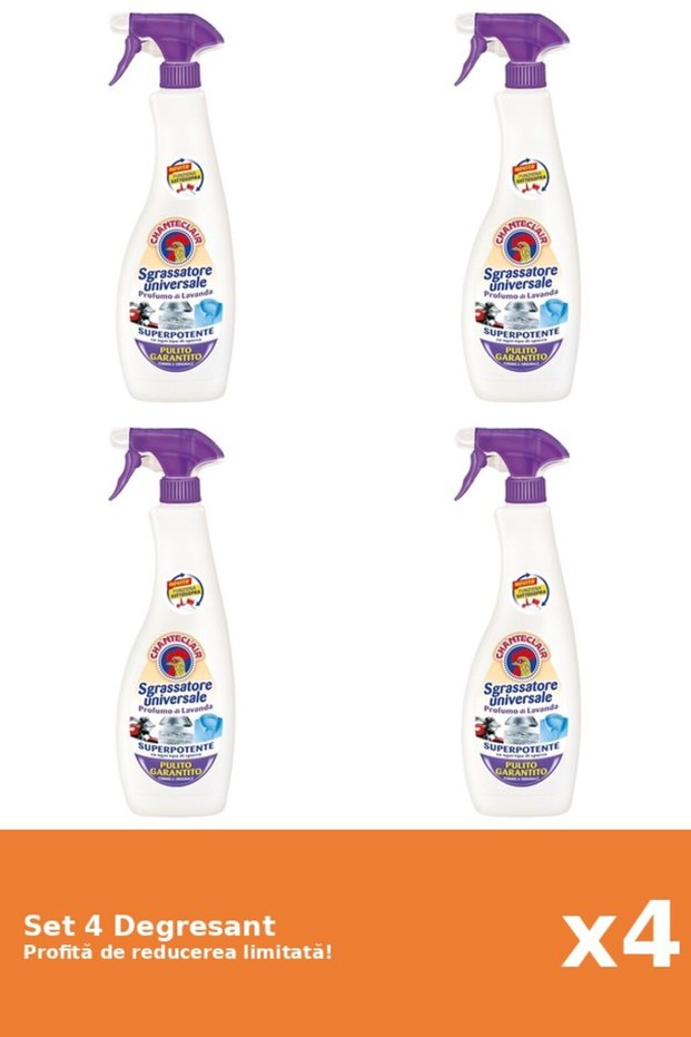 Set 4 Degresant Mosc Alb, 600 ml