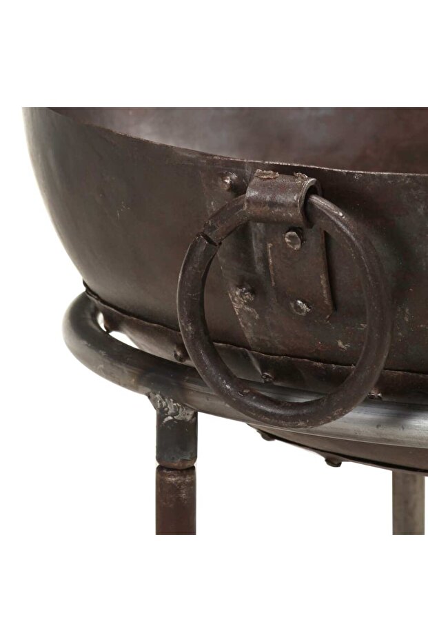 Rustic Fire Pit Ø 40 cm Iron - 7