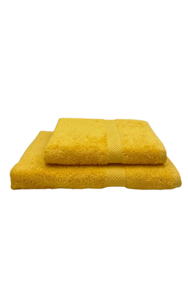 Luxury 1 Hand 50 x 100 cm & 1 Bath 70 x 140 Cm Cotton Diamond Dobby Towel Set of 2Pc
