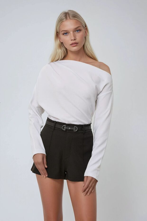 Regular Fit Mini Şort - 3