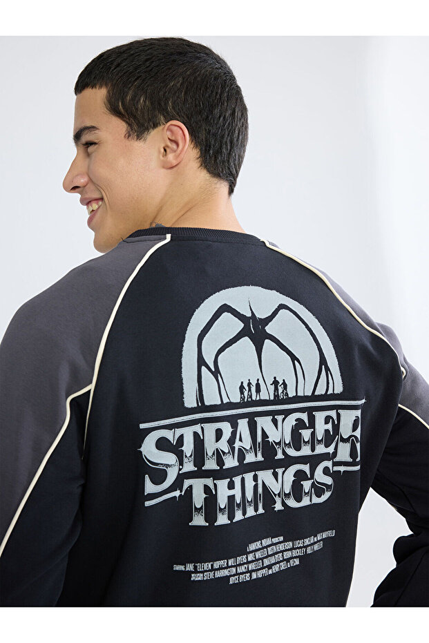 Peak New Season Crew Neck Licensed Men's Thick Sweatshirt