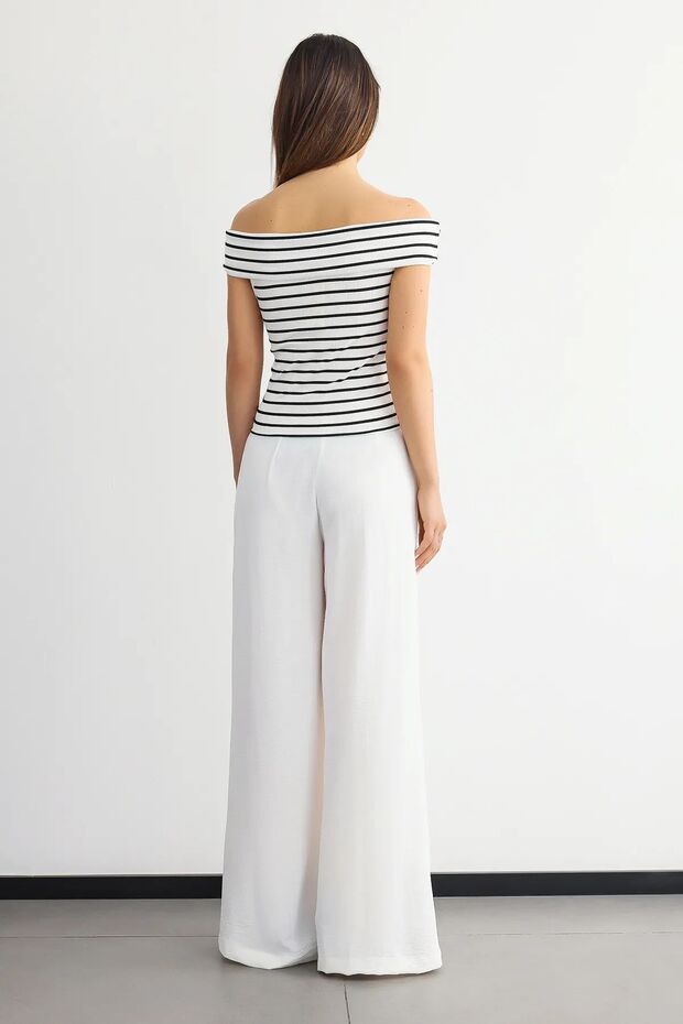 Şeritli Askısız Üst - 4