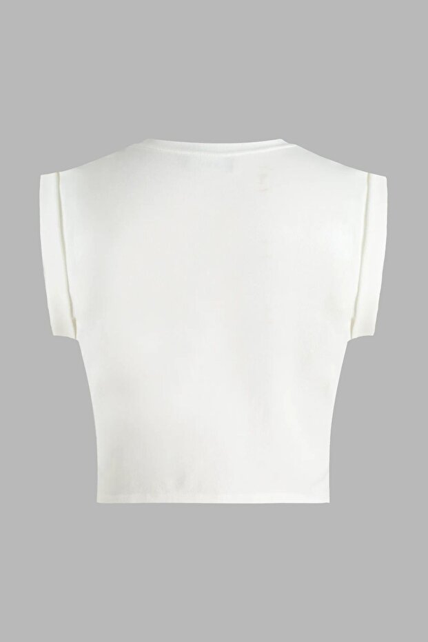 Baskılı Kısa Tişört - 2