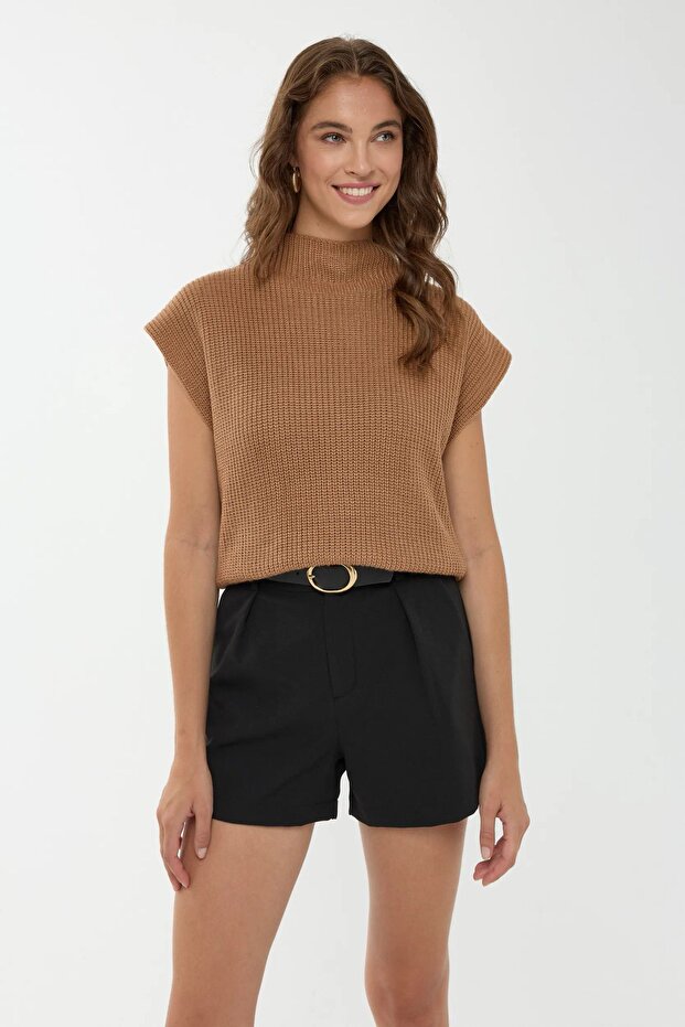 Yarım Yaka Örme Kazak - 2