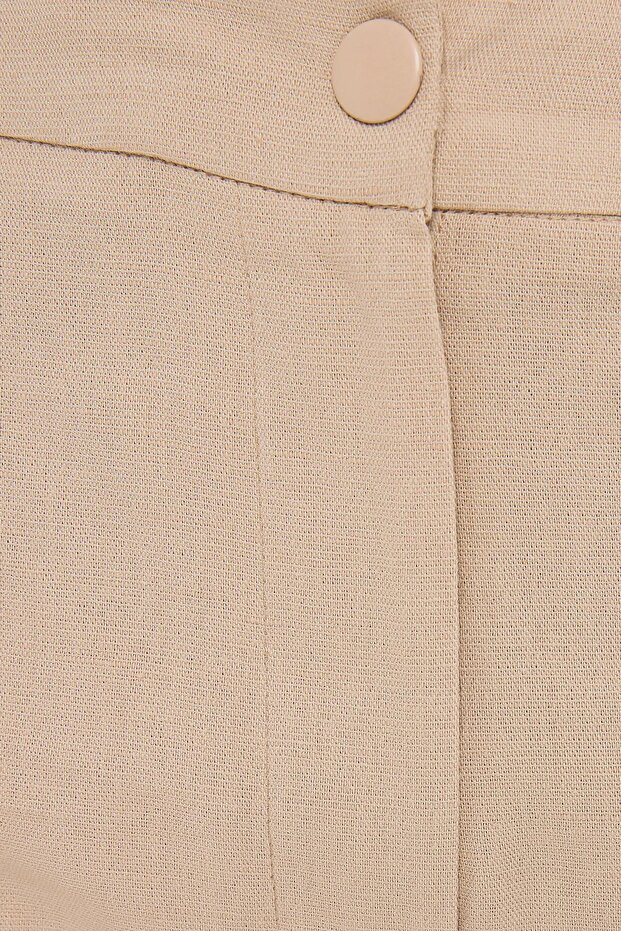 Düğmeli Bermuda Şort - 5