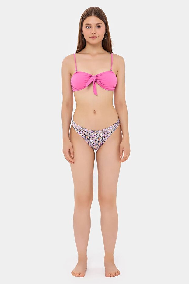 Set bikini cu fundă - 2