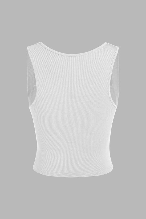 Drape Kare Yaka Bluz - 4