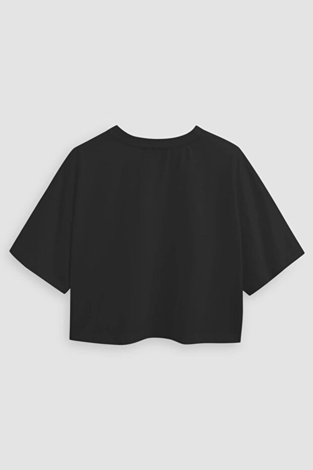 Basic Bisiklet Yaka Kısa T-Shirt - 2