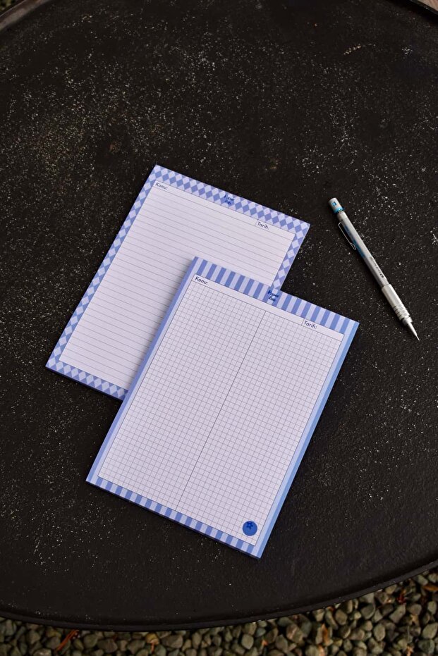 Berry Blue 2’li Bloknot Seti Notepad - 5
