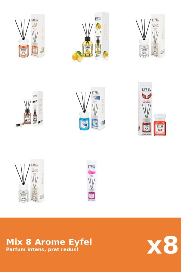 Set 8 Mix Variat: 7 arome