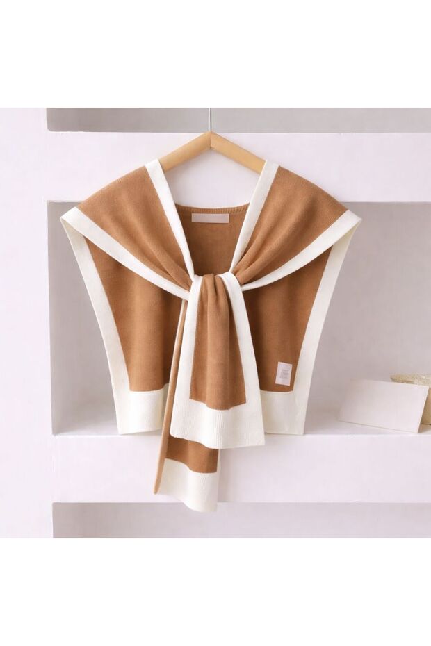 Triko Omuz Şalı - 1