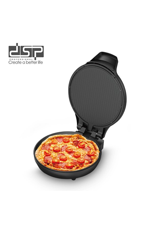 KC1334 Electric Pizza Maker 1400W – Fast and Even Cooking