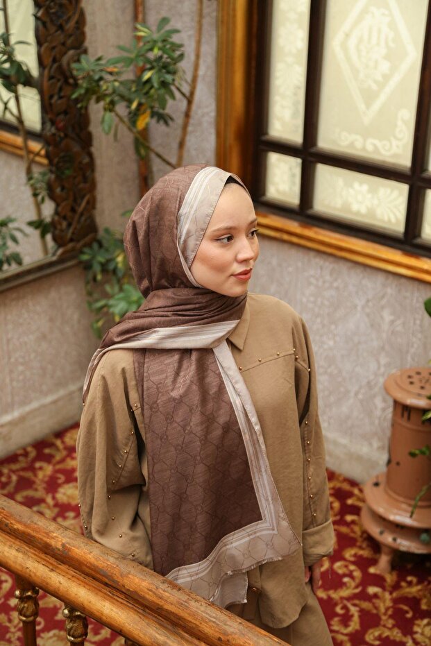 Monogram Şal MONOV04-32 - 4